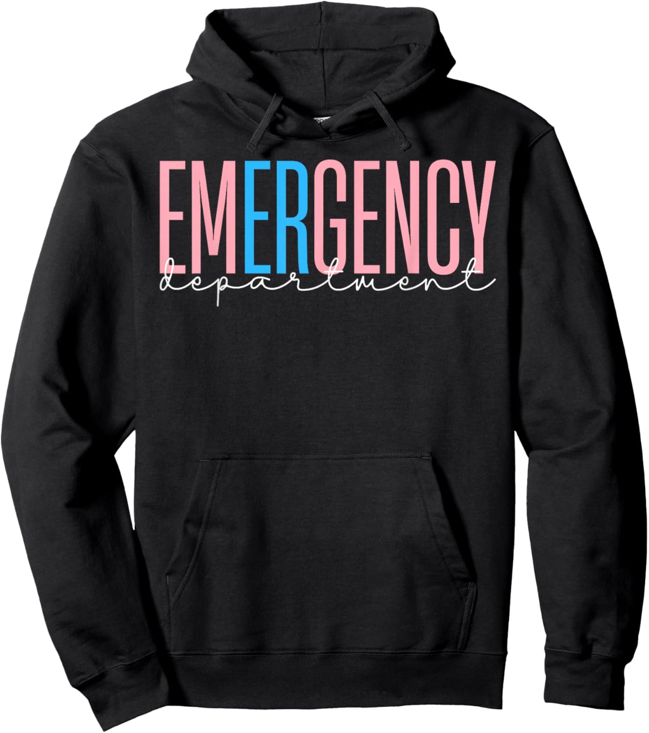 Emergency Department Emergency Room Healthcare Nursing Nurse Hoodie - Hoodie | Black