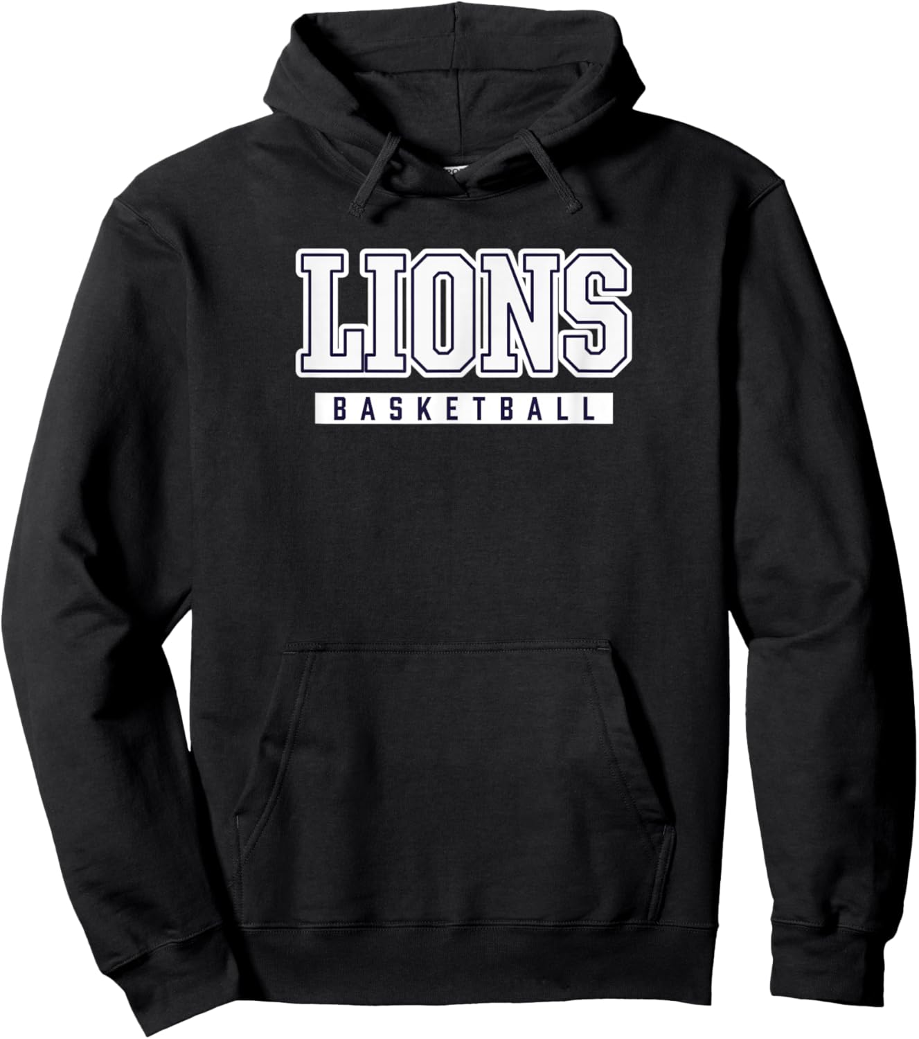 Lions Basketball Howard High School Hoodie - Hoodie | Black