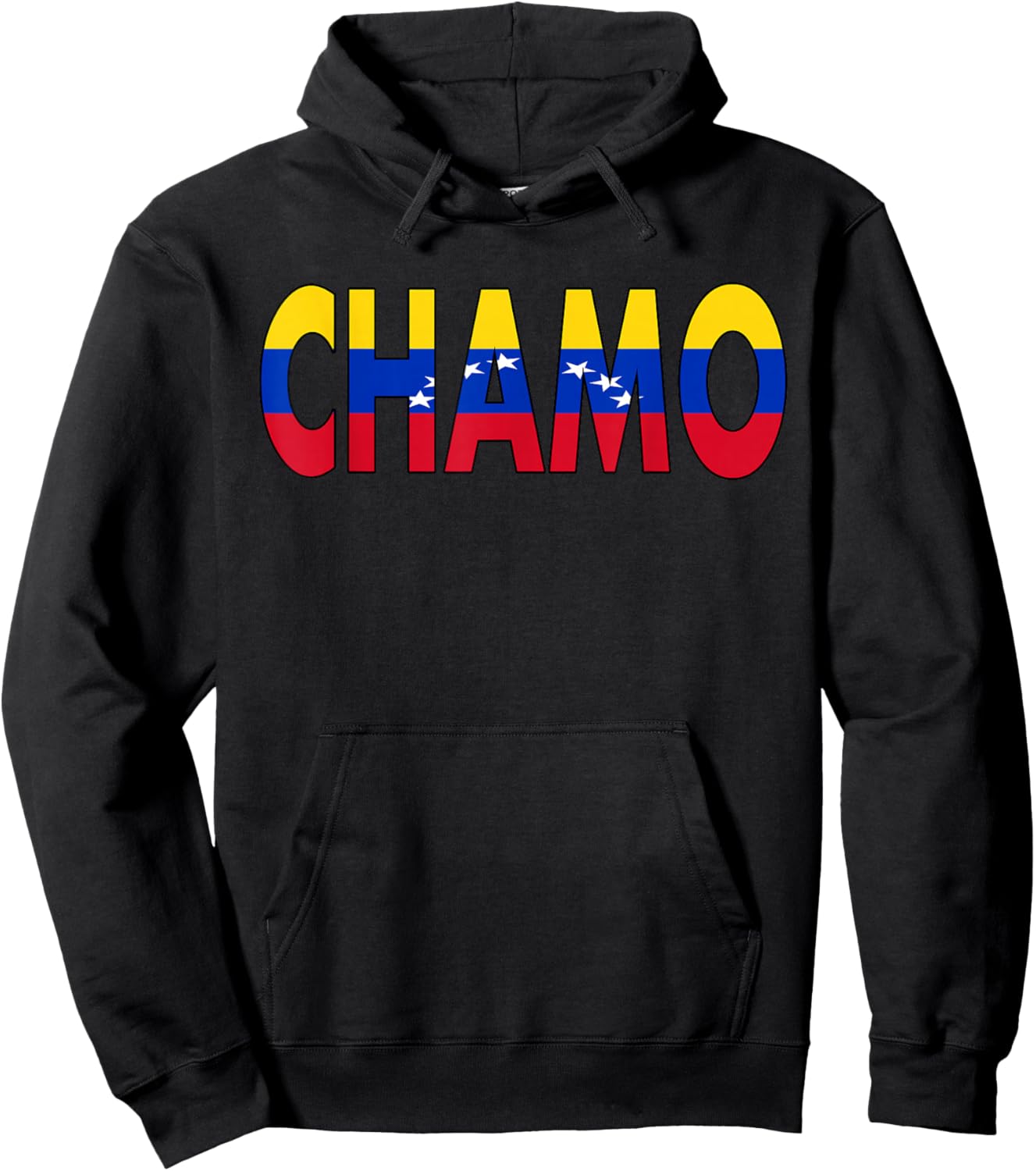 Artistic Design Venezuelan Chamo Flannel Venezuela Hoodie - Hoodie | Black