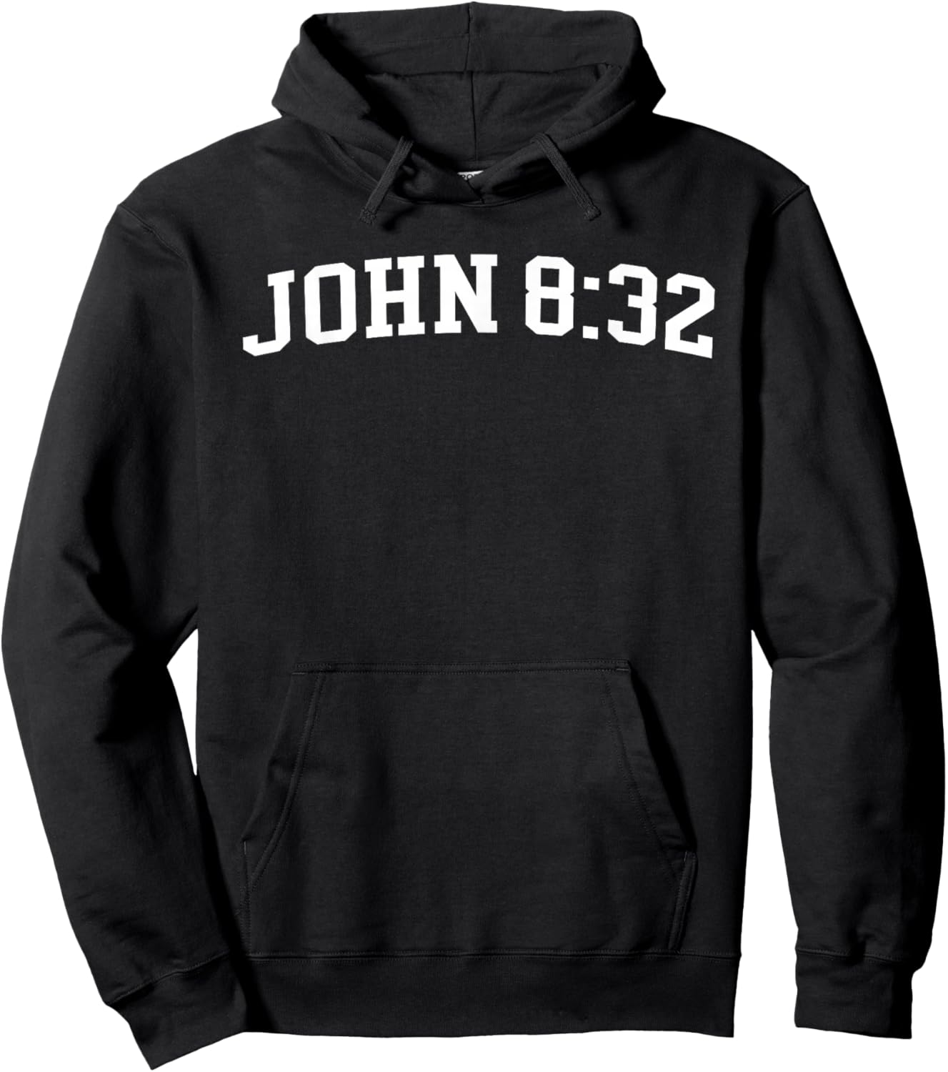 John 8:32 Hoodie - Hoodie | Black