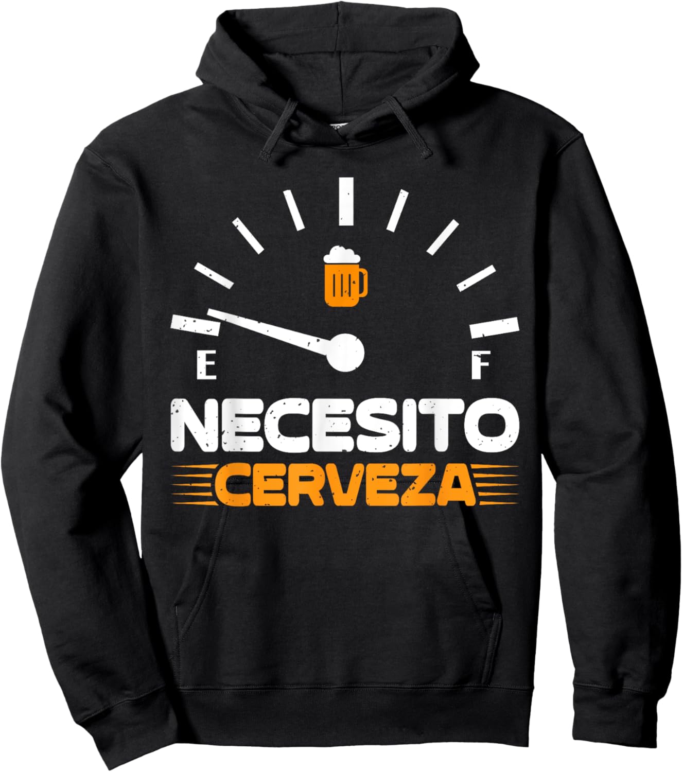 Beer Mexican Party men Necesito Cerveza Cinco De Mayo Beer Hoodie - Hoodie | Black