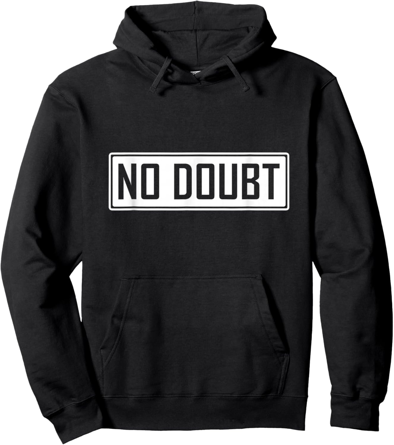 No Doubt Slang Meme Shirt Funny Teen Humor Saying Hoodie - Hoodie | Black