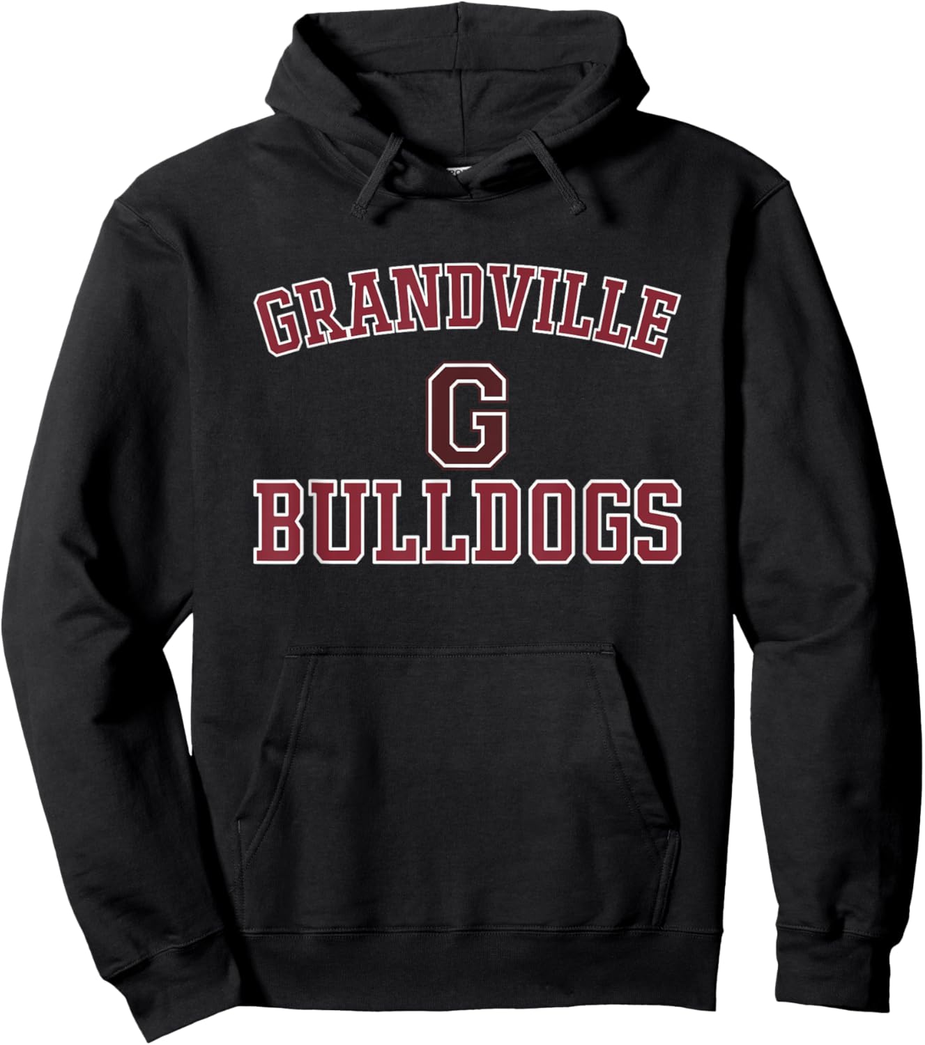 Grandville Bulldogs Logo Varsity HS Hoodie - Hoodie | Black