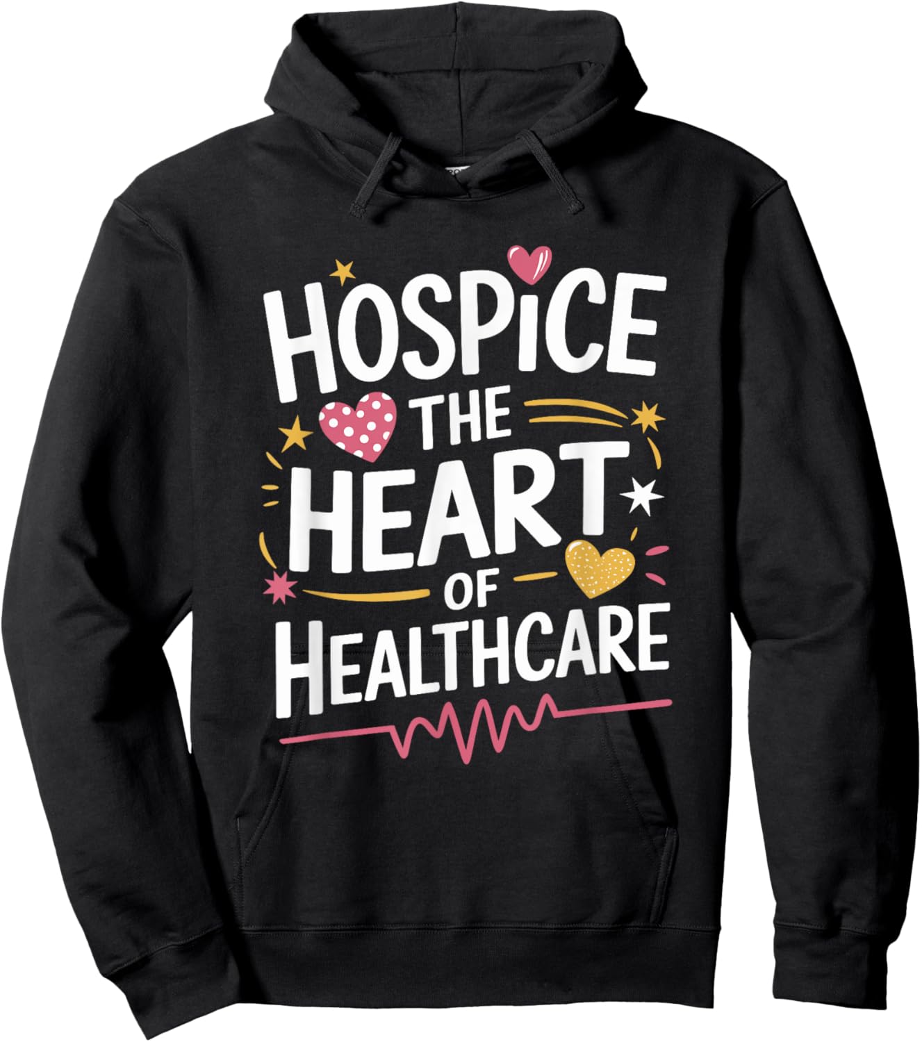 Palliative Nursing Hospice Nurse Design Hospice Nursing Hoodie - Hoodie | Black