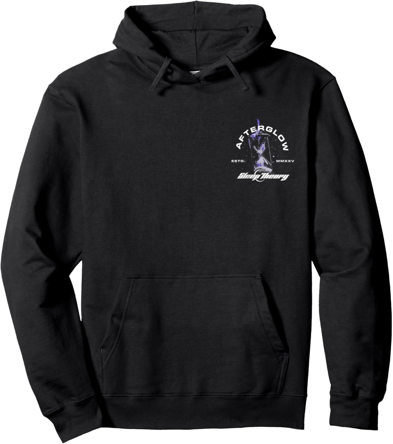Sleep Theory – Offizieller Merchandise-Artikel – Afterglow Sanduhr Hoodie - Hoodie | Black