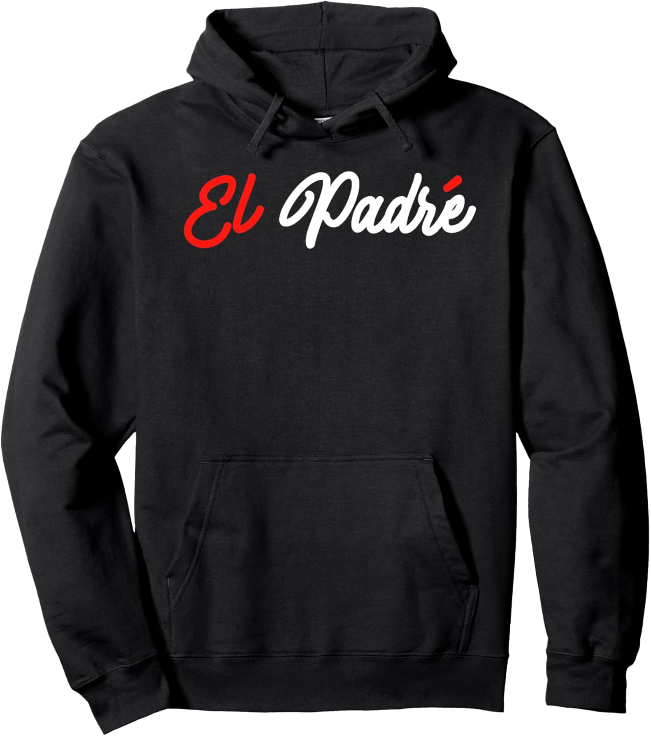 Homme El Padre Papa Humour Fête des Pères Famille Homme Cadeau Haut de Gamme Hoodie - Hoodie | Black