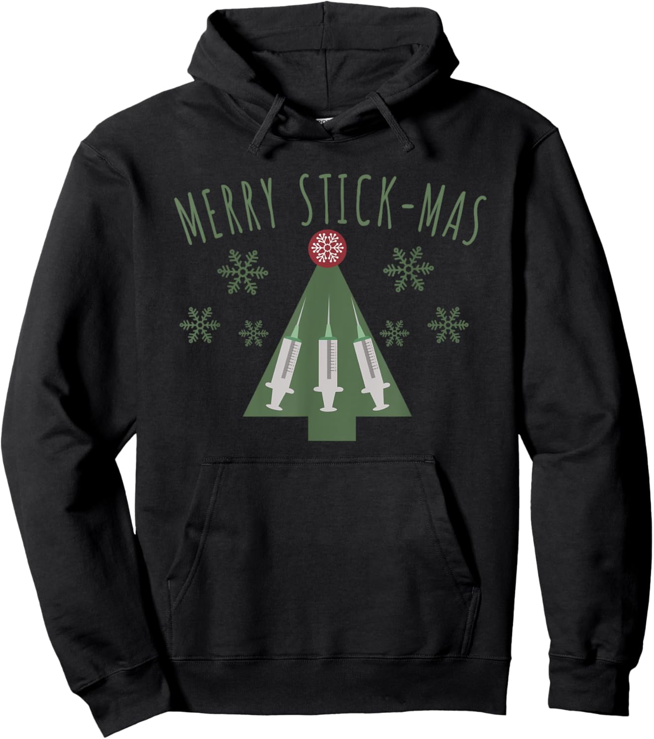 Phlebotomist Christmas Phlebotomy Xmas Tree Nurse Holiday Hoodie - Hoodie | Black