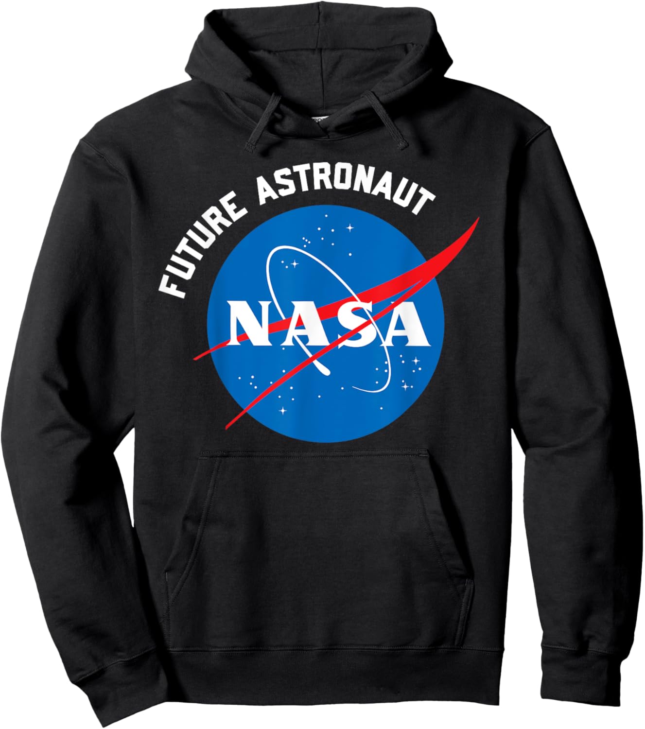 NASA Future Astronaut Space Kids Boys Girls Young Children Hoodie - Hoodie | Black