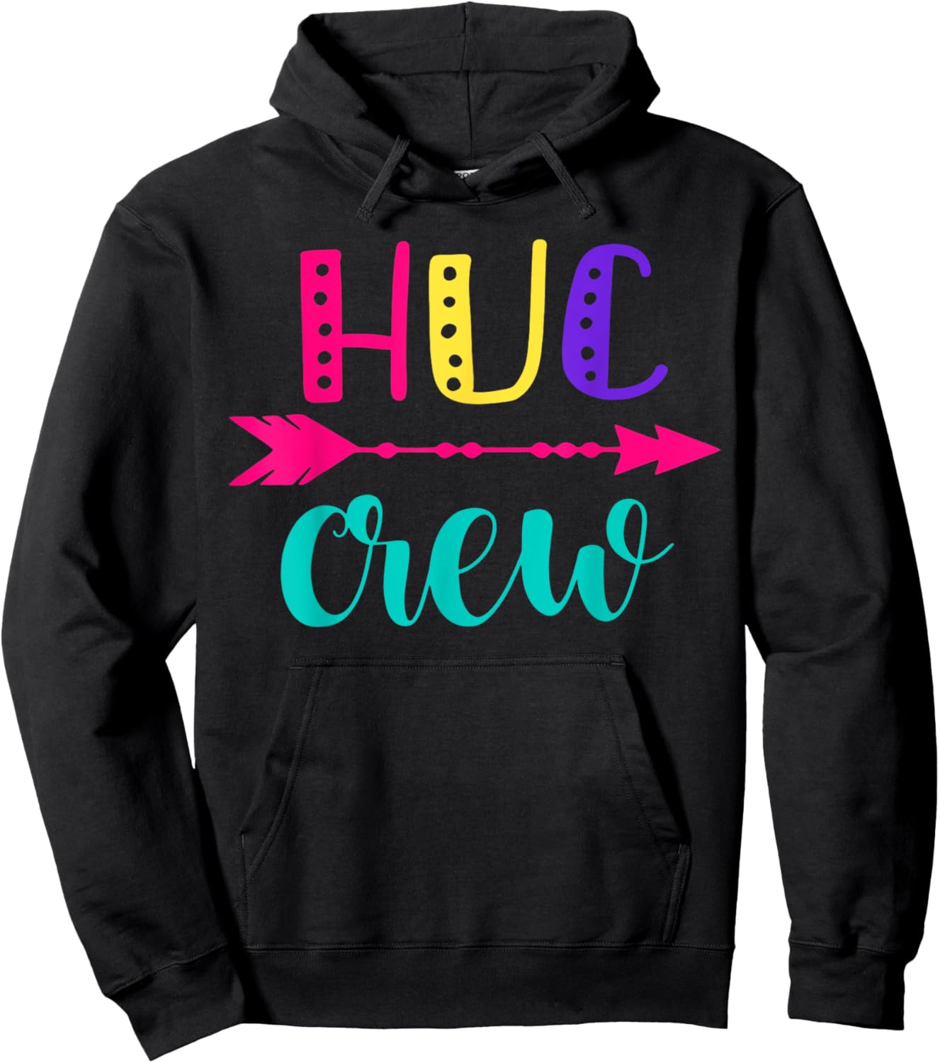 HUC Crew Health Unit Coordinator Student Healthcare Unit Hoodie - Hoodie | Black