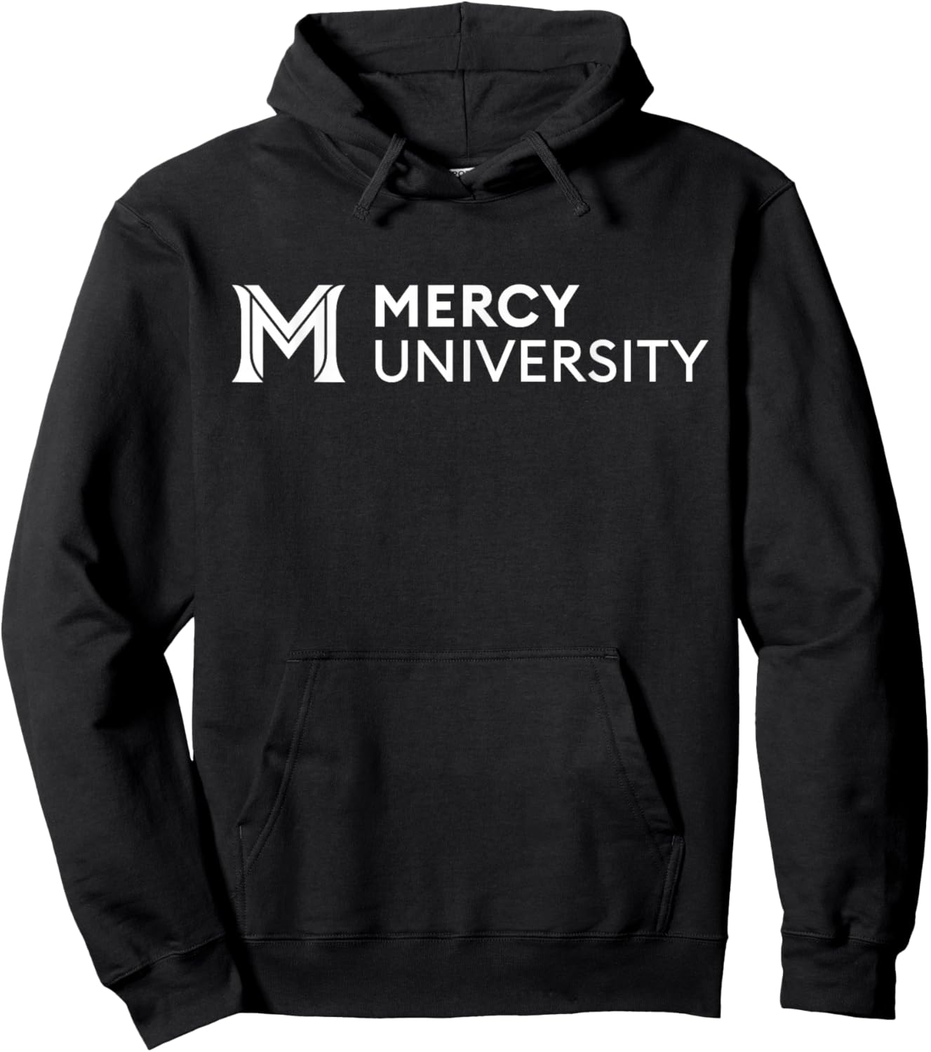 Mercy University Mavericks M Logo Hoodie - Hoodie | Black