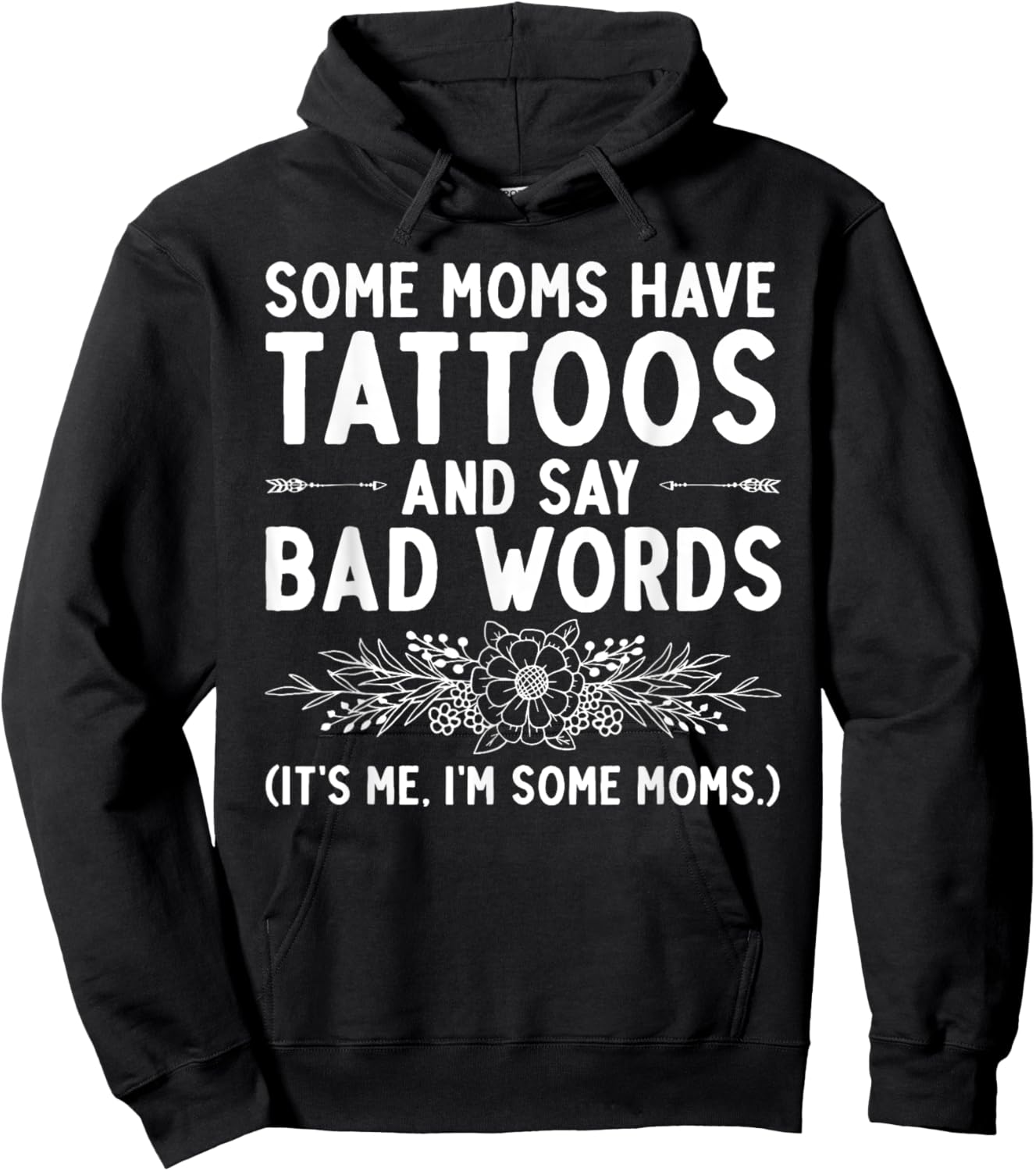 Funny Tattoo Design For Mom Women Tattoo Artist Tattoo Lover Hoodie - Hoodie | Black