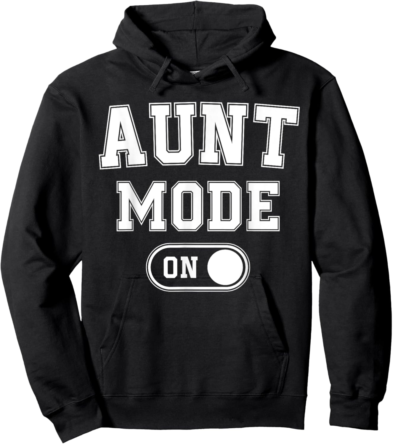 Aunt Mode On Funny Soon To Be Gifts 1St Time Aunt Hoodie - Hoodie | Black
