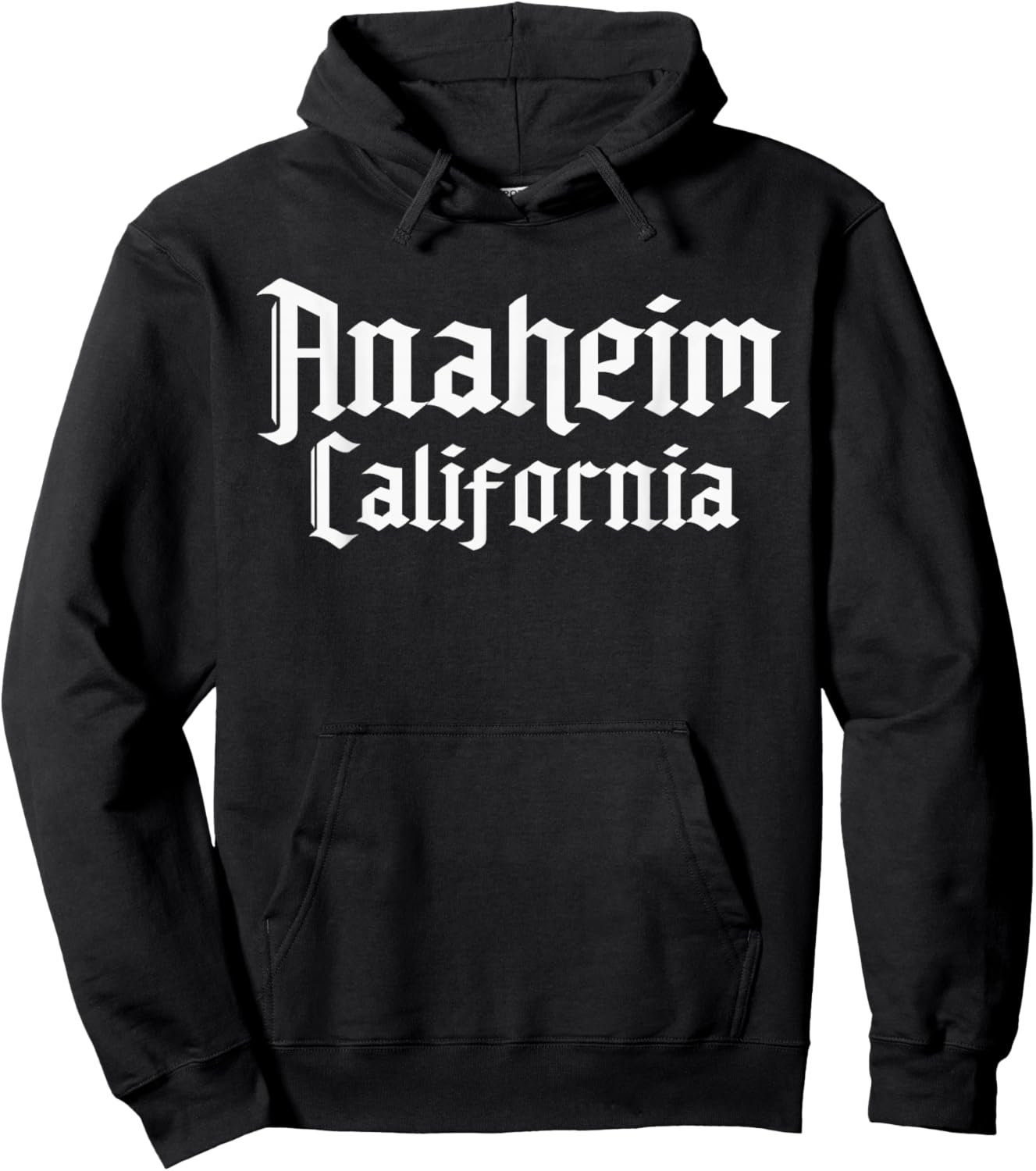 Anaheim California, Anaheim Orange County, Anaheim Hoodie - Hoodie | Black