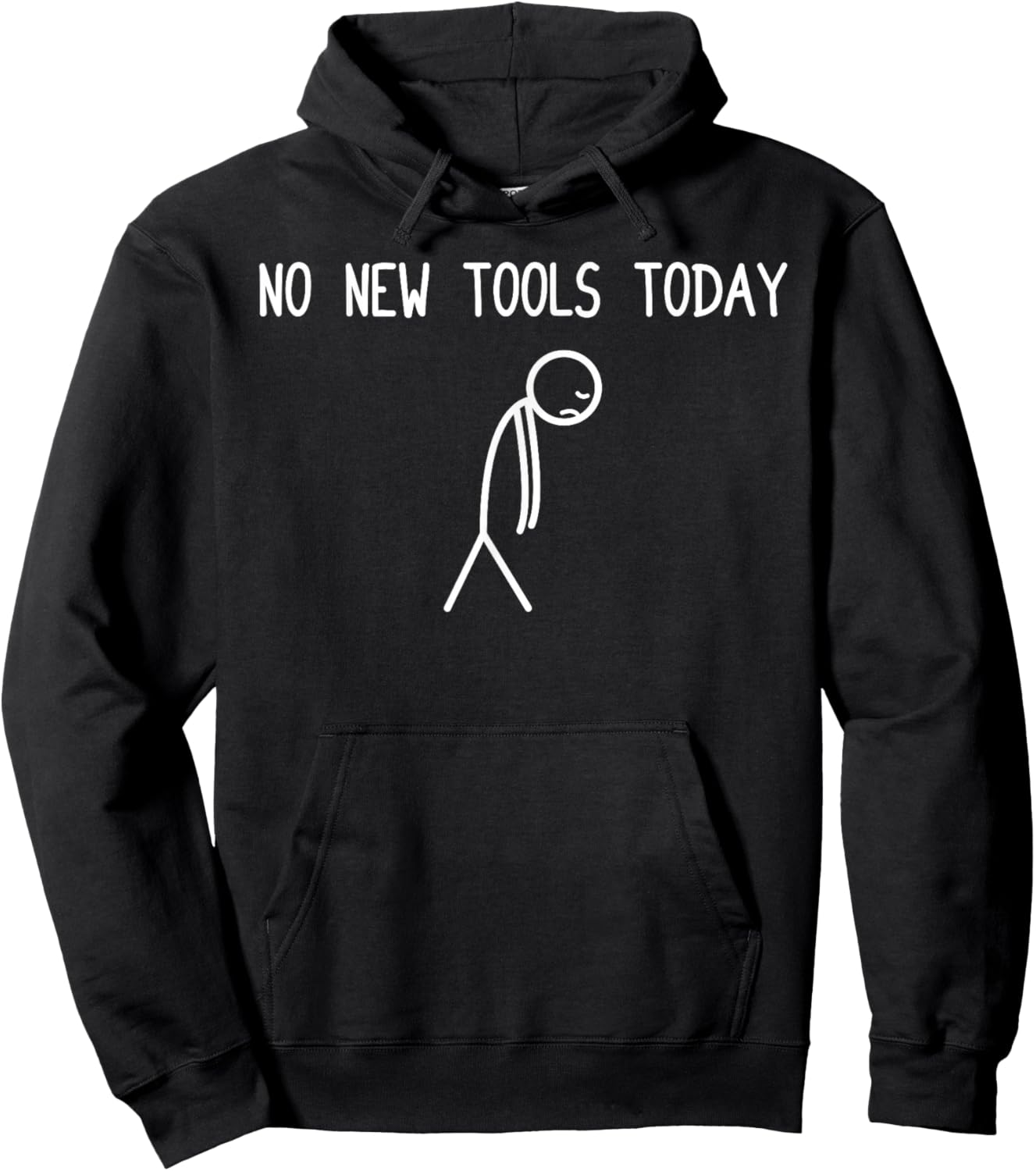 No New Tools Today Car Lover Mechanic Garage Car Guy Hoodie - Hoodie | Black