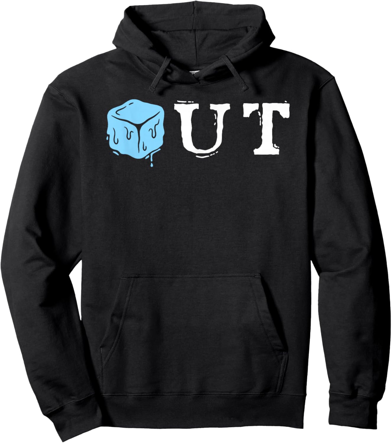 Idée de Panneau de Protestation Simple Ice Out Hoodie - Hoodie | Black
