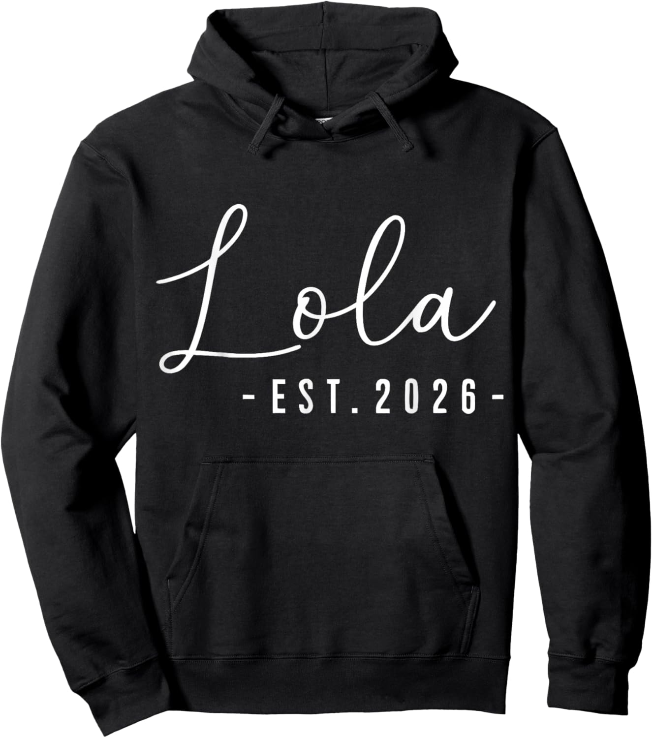 Lola EST 2026 Hoodie - Hoodie | Black