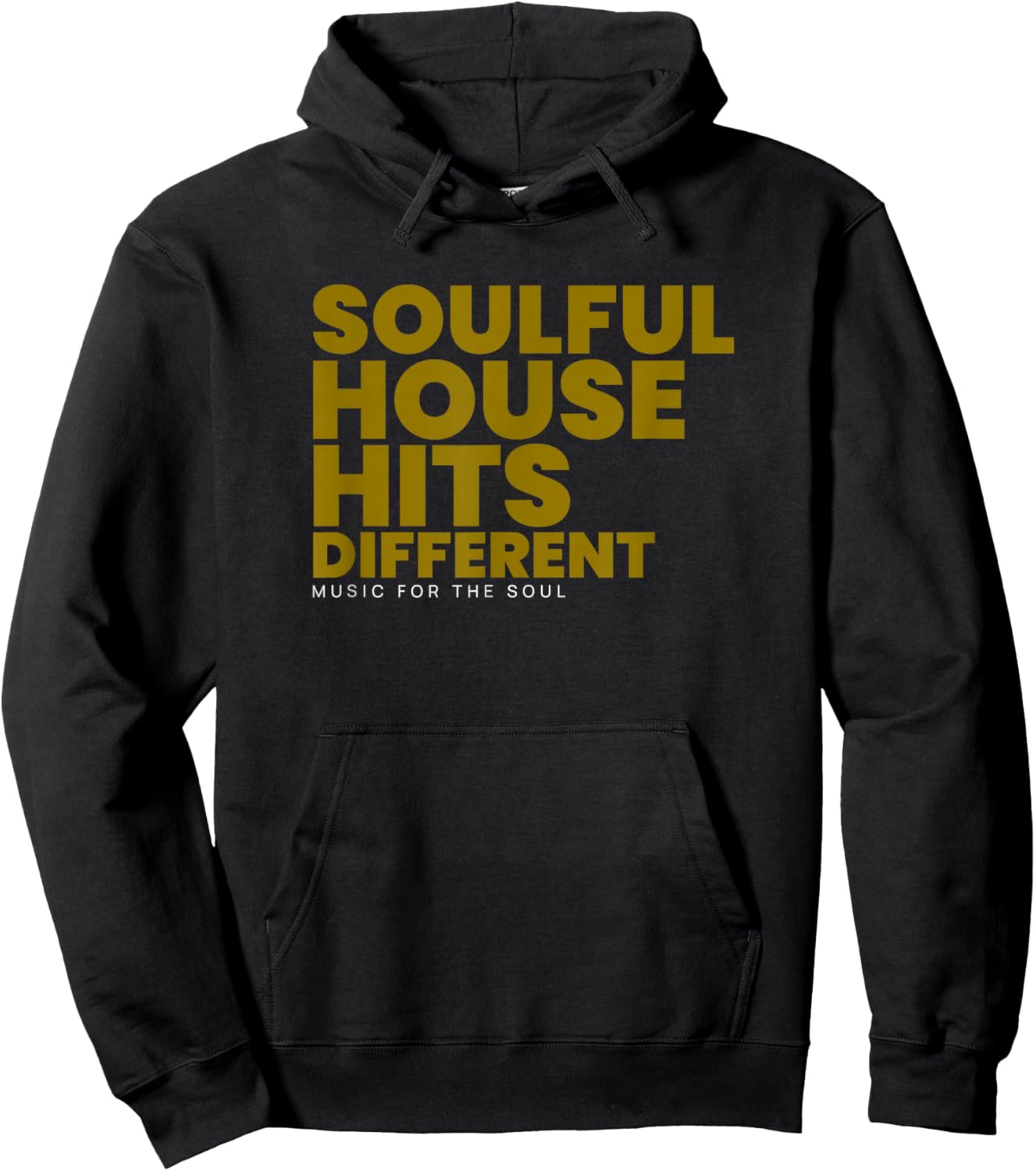 Soulful House Classic Funky House Hoodie - Hoodie | Black