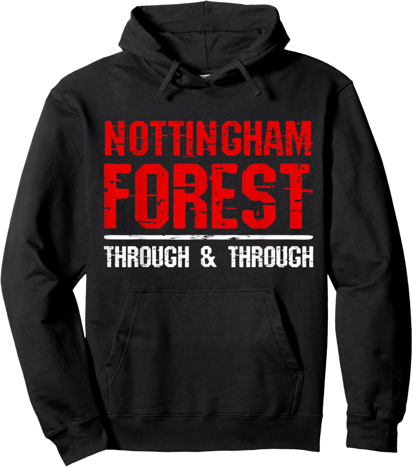 Nottingham Forest Football Fan Hoodie - Hoodie | Black
