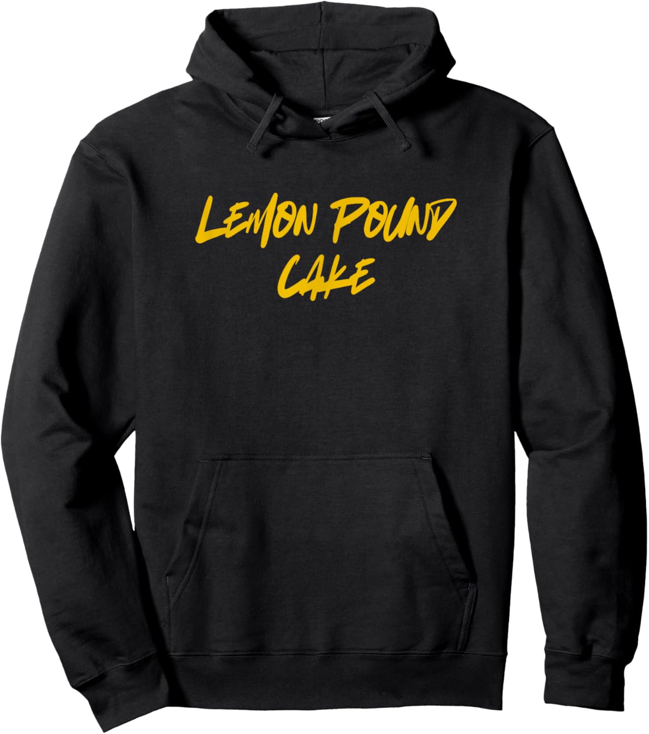 Lemon Pound Cake Hoodie - Hoodie | Black