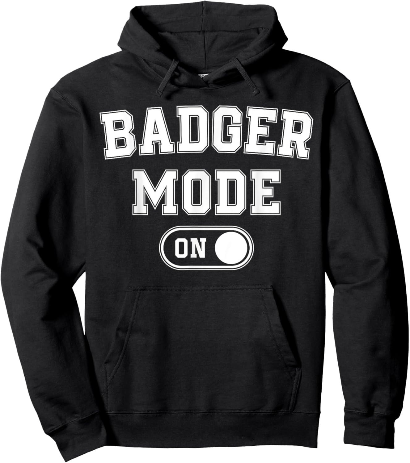 Badger Mode On Costume Funny Honey Seeker Gift Animal Lover Hoodie - Hoodie | Black
