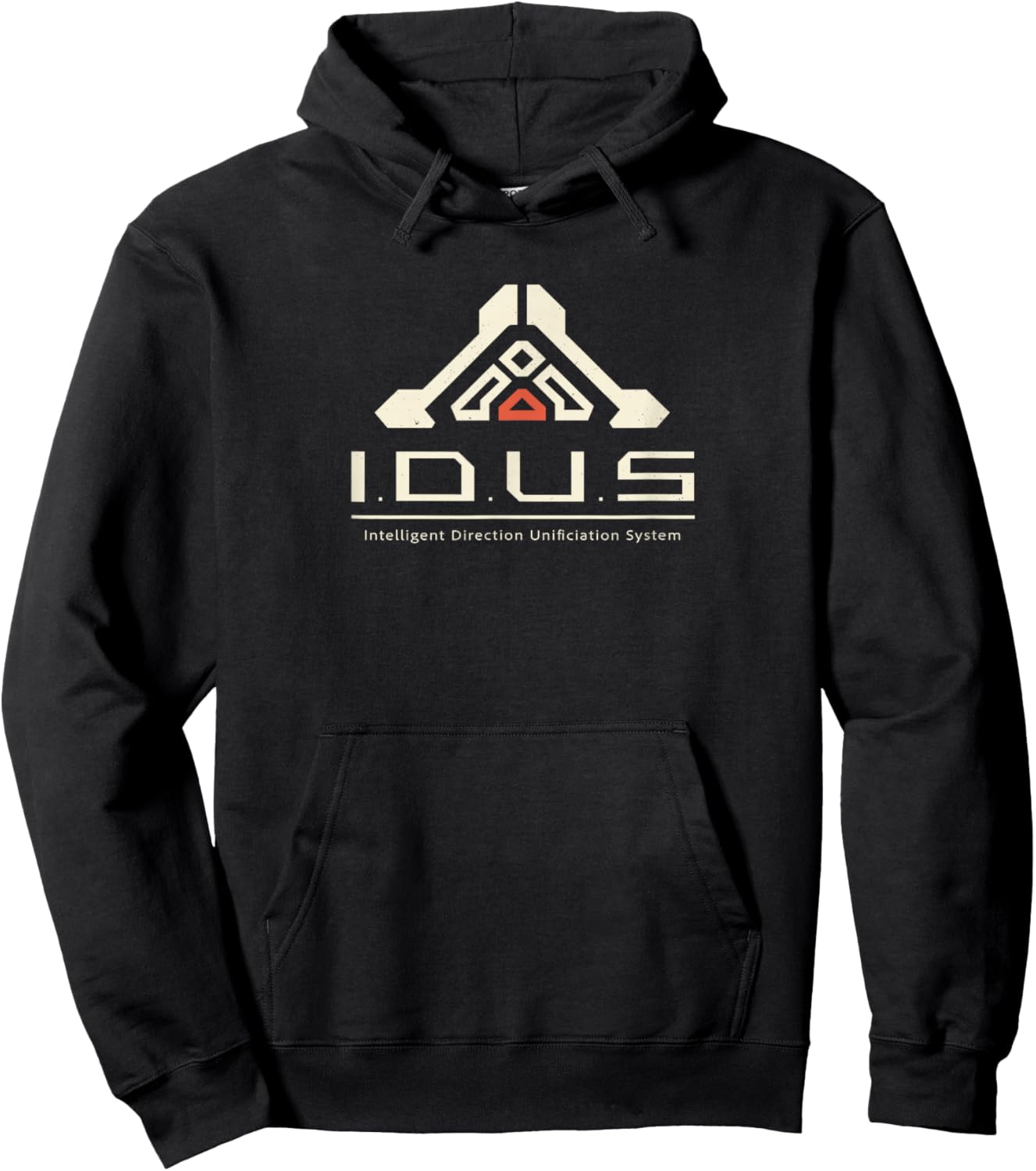 Futuristic IDUS Sci-Fi AI Symbol Pragmata System Game Design Hoodie - Hoodie | Black
