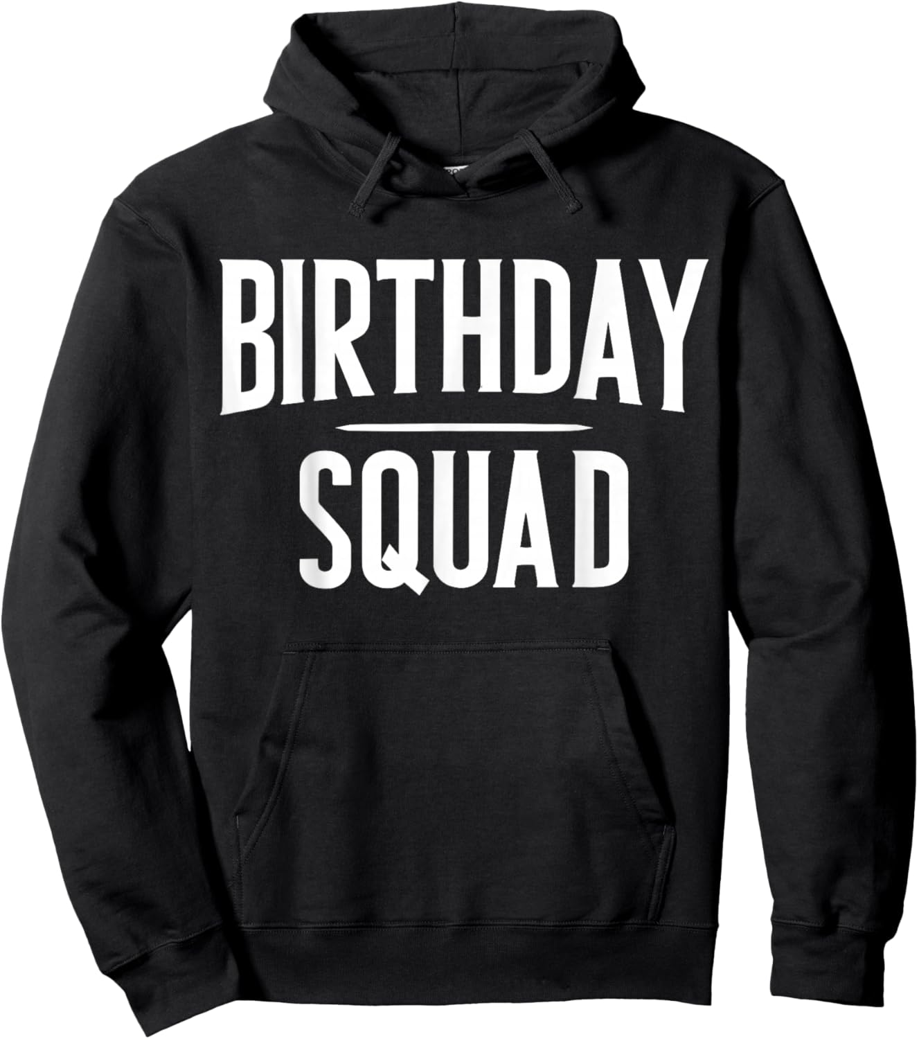 Birthday Squad Hoodie - Hoodie | Black