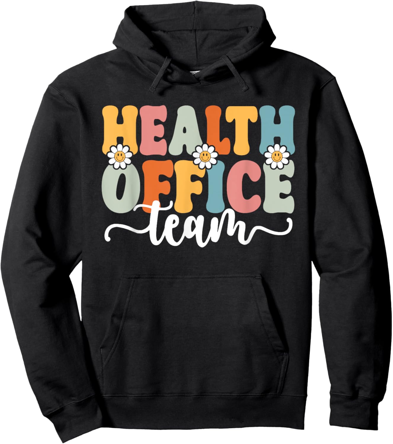 Health Office Team Back To School Teachers Students Women Hoodie - Hoodie | Black