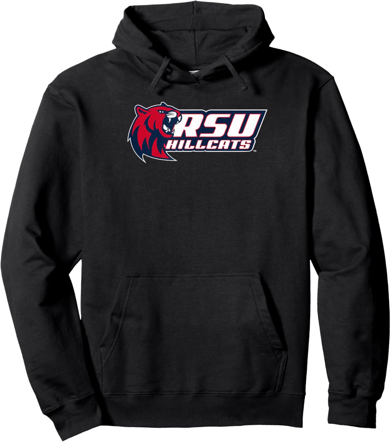 Rogers State University RSU Hillcats Primary Logo Hoodie - Hoodie | Black