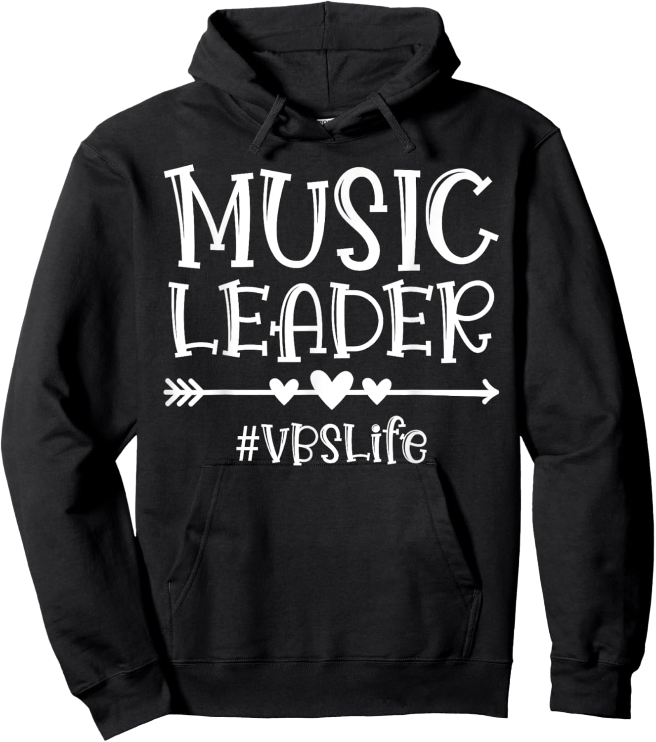 Music Leader VBS Squad of Bible School Sunday Group Matching Hoodie - Hoodie | Black