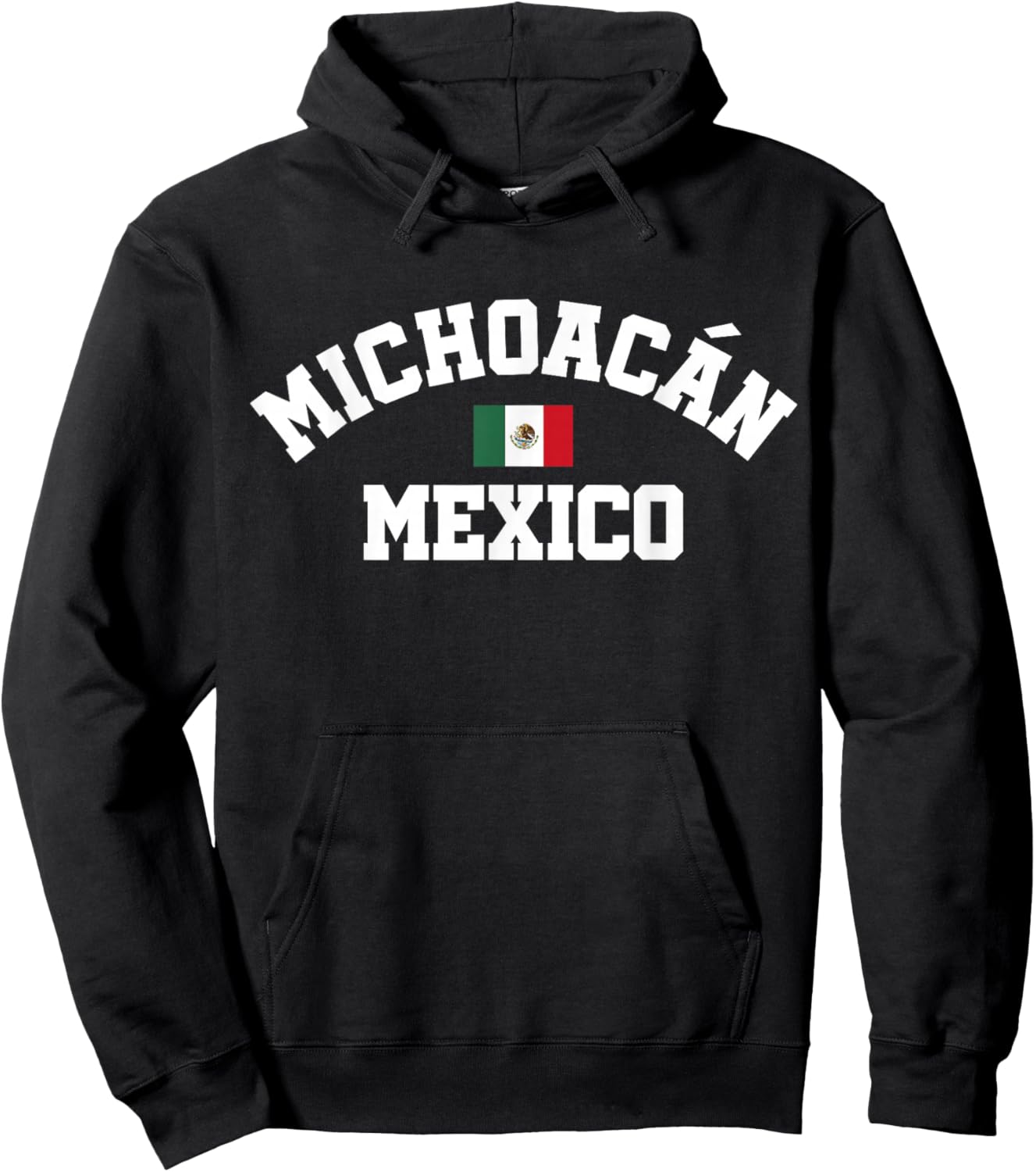 Michoacan Mexico Flag, Michoacan Mexico, Michoacan Hoodie - Hoodie | Black