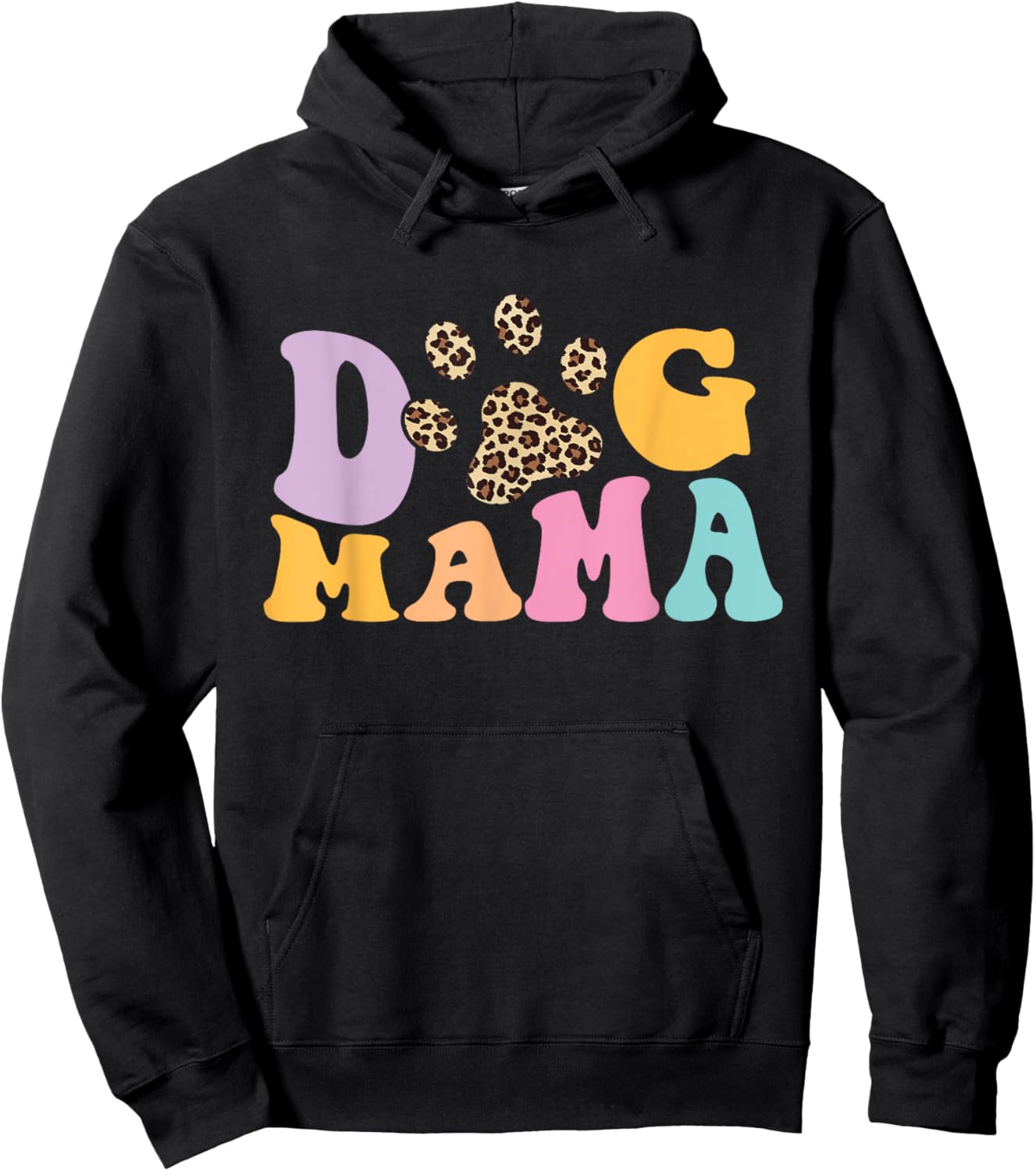 Dog Mama - Dog Owner Dog Mom Dog Lover Hoodie - Hoodie | Black