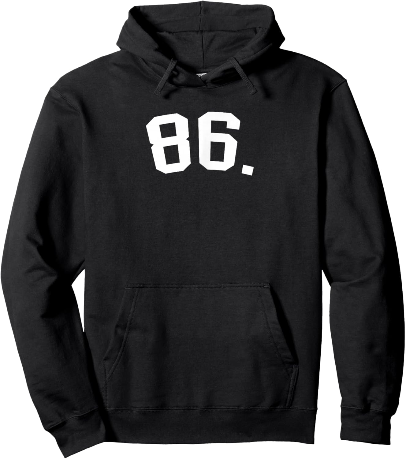 86 The Hoodie - Hoodie | Black
