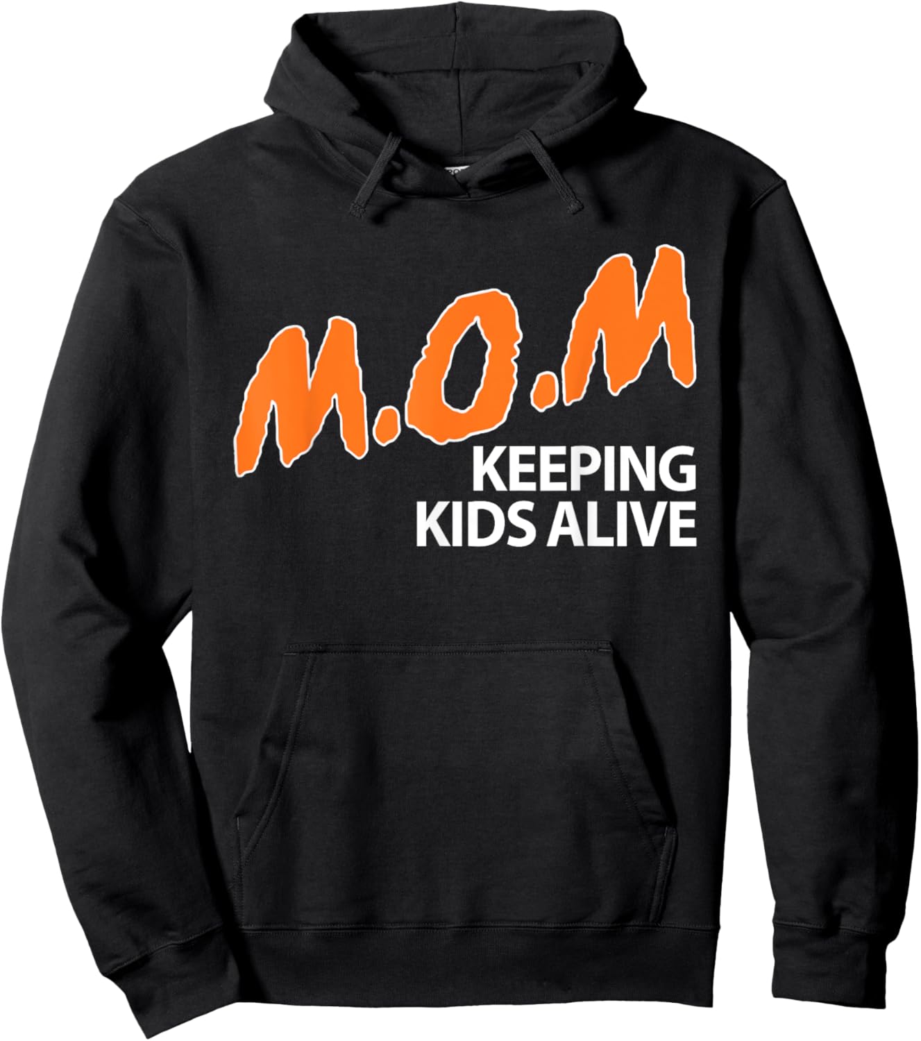 Mom Keeping Kids Alive Funny Saying Quote Women Hoodie - Hoodie | Black