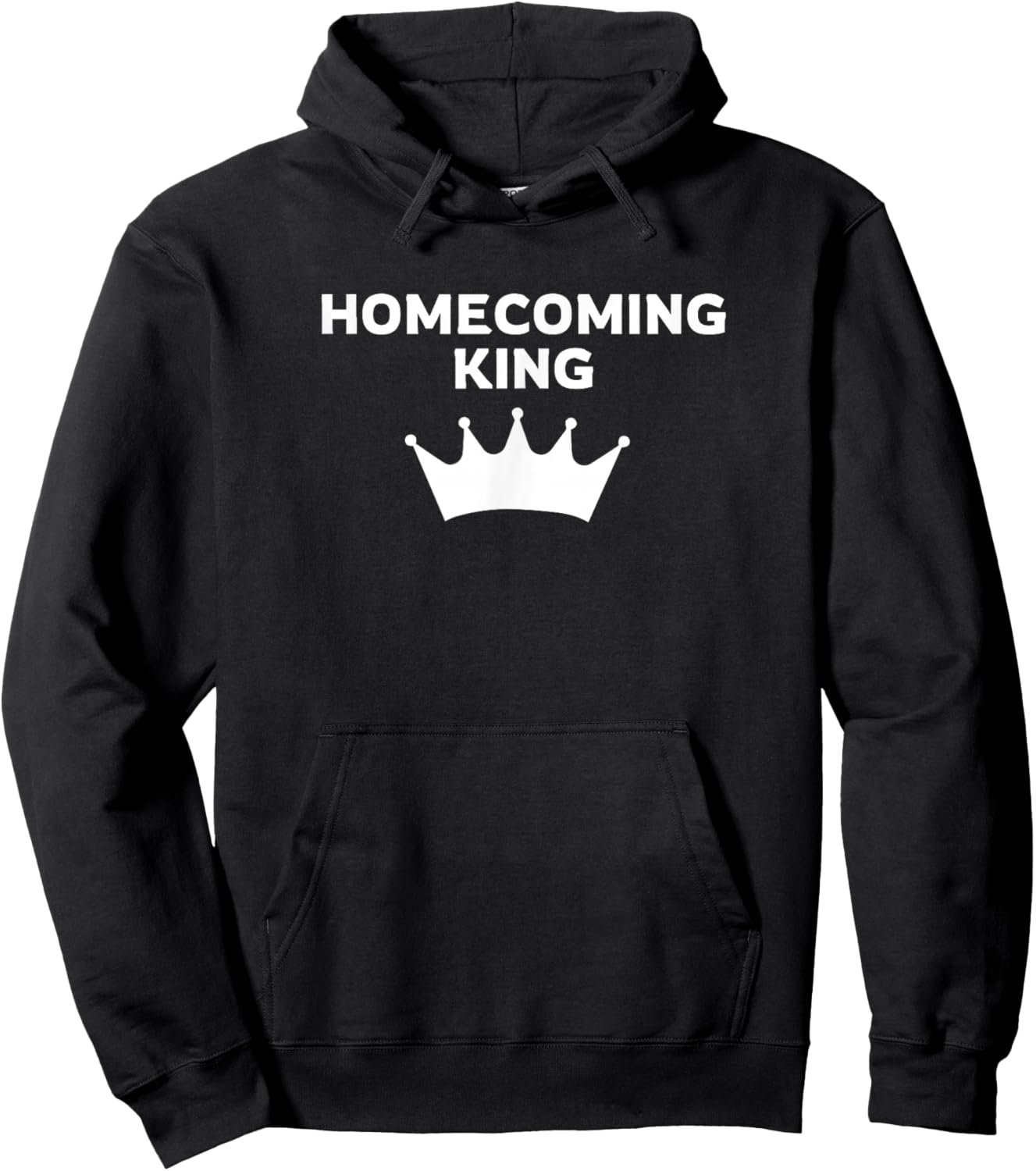 Matching Highschool Homecoming King Hoodie - Hoodie | Black