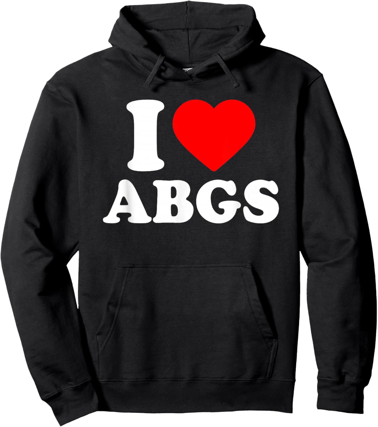 I Love ABGS · I Heart ABGS Hoodie - Hoodie | Black