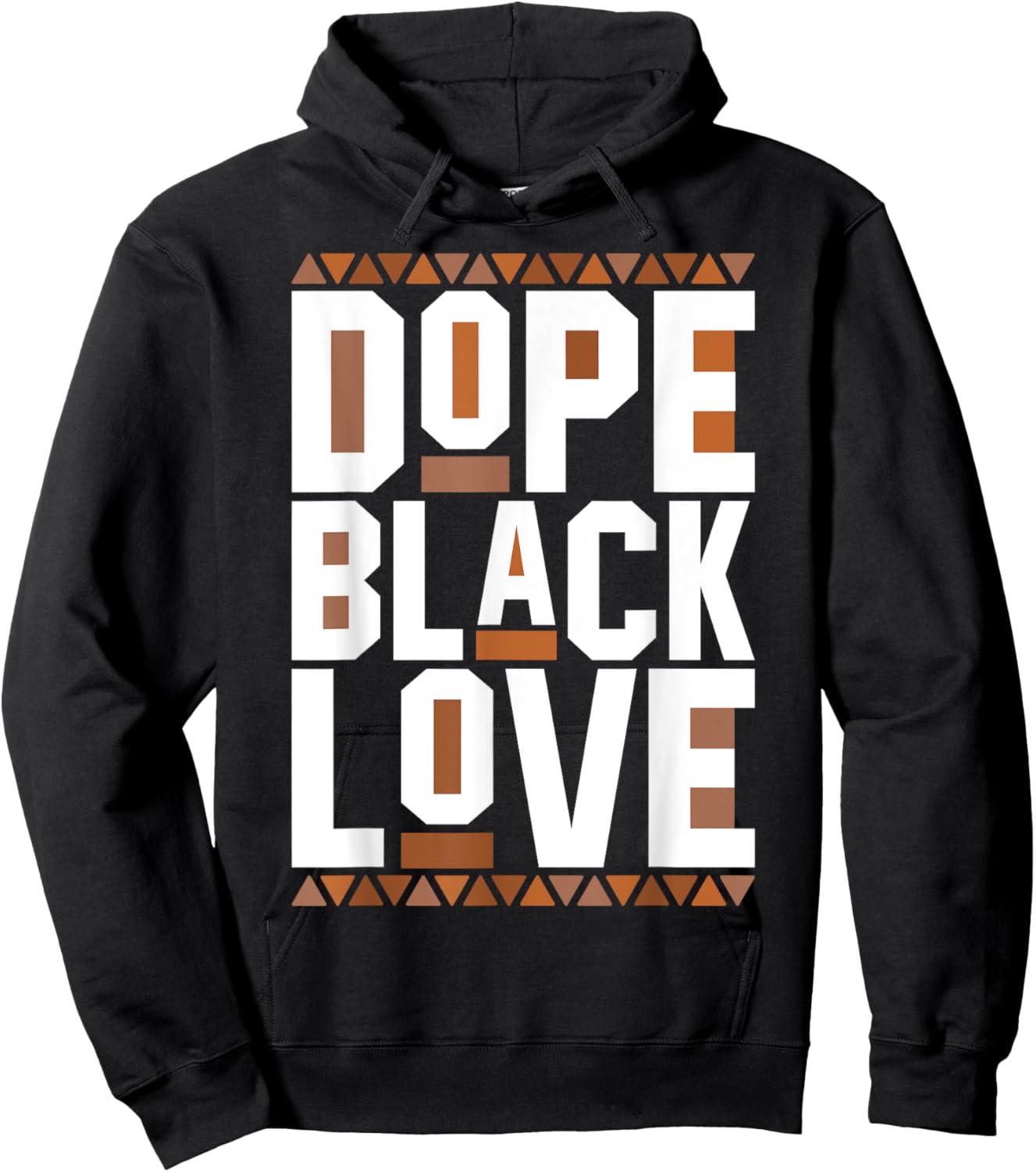 Dope Black Love Matching Couple African History Month Hoodie - Hoodie | Black