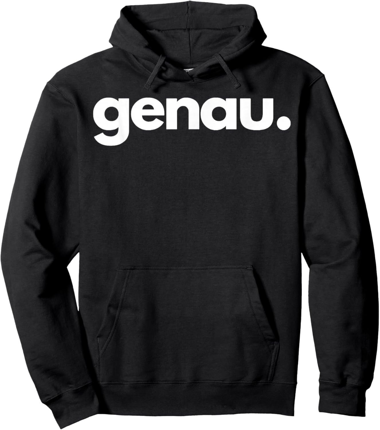T-Shirt Hoodie - Hoodie | Black
