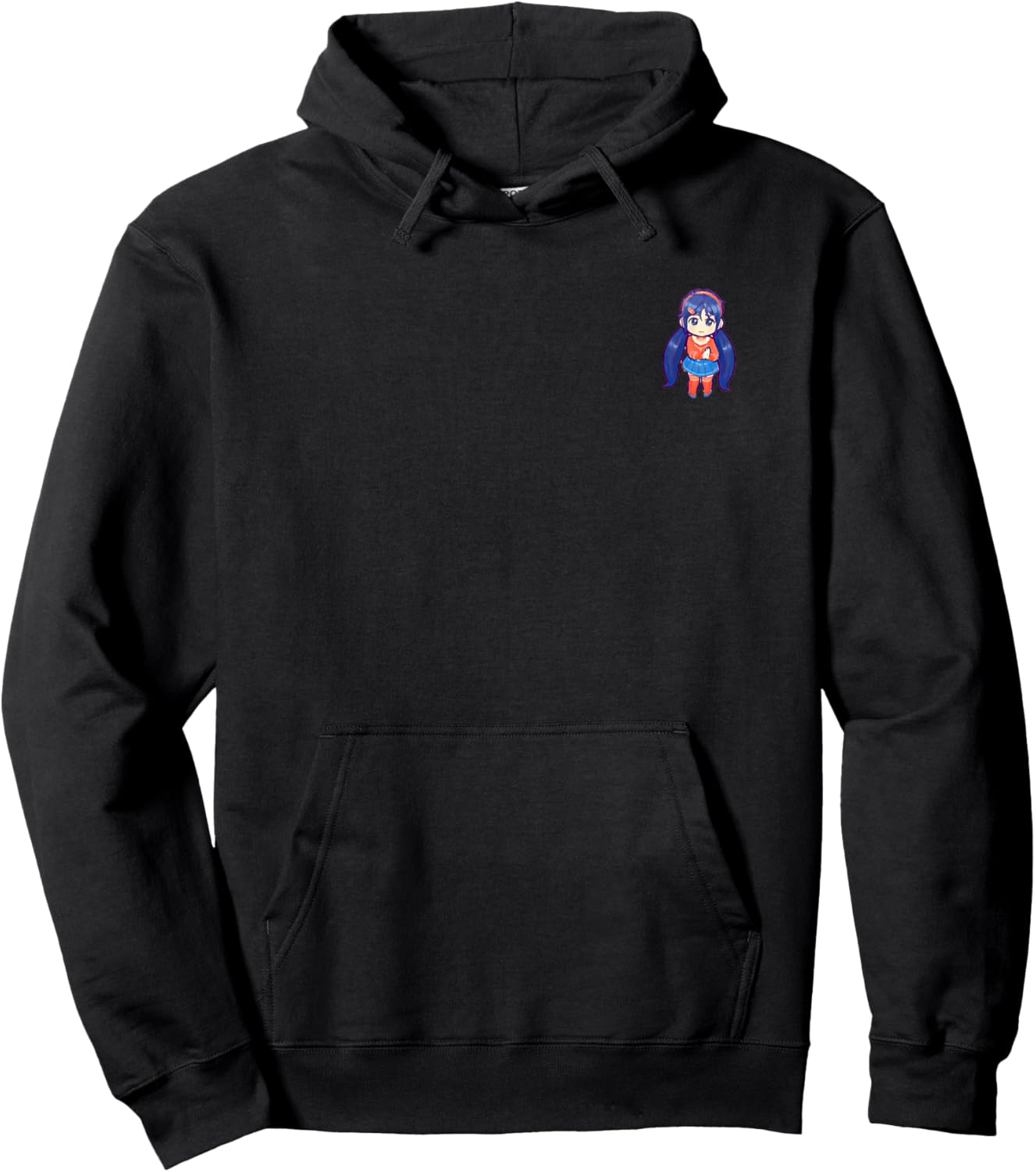 "Mita from Miside: Playful Charm" Hoodie - Hoodie | Black