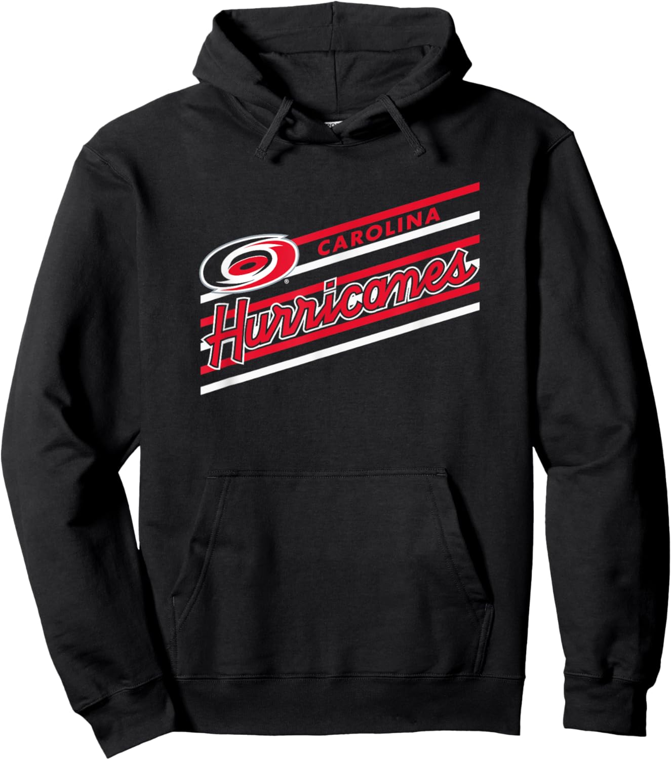 Carolina Hurricanes Retro Performer Black Licensed Hoodie - Hoodie | Black