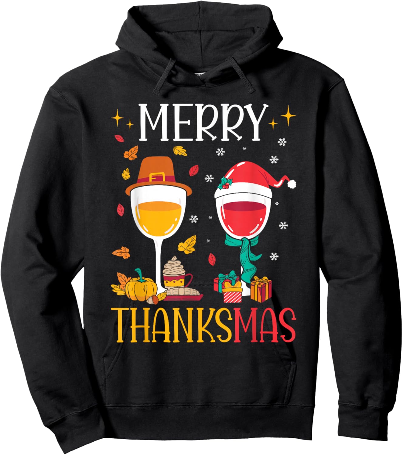 Funny Wine Hoodie - Hoodie | Black