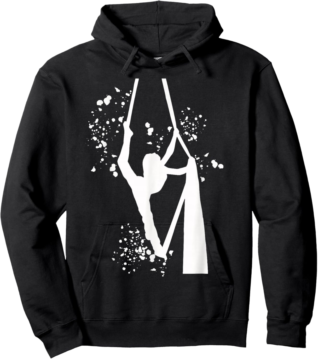 Aerialist Colorsplash Aerial Yoga Kids Aerial Silk Hoodie - Hoodie | Black