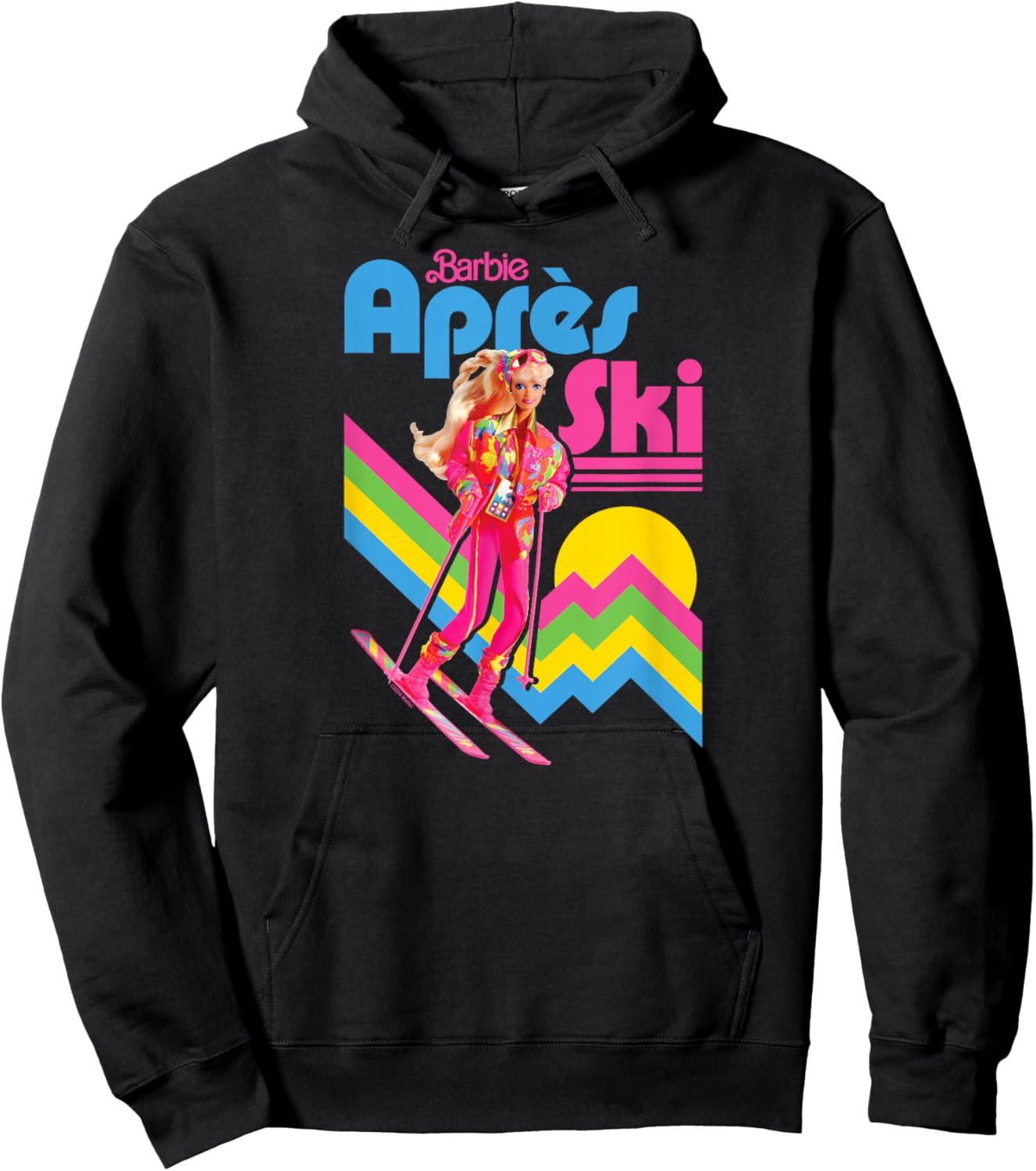 Barbie - Après Ski Retro Doll Hoodie - Hoodie | Black