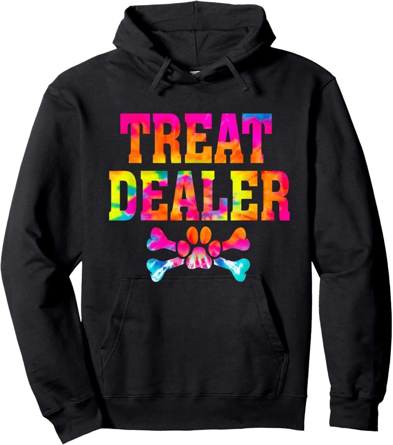 Dog Treat Dealer Humor Dog Owner Dog Treats Dog Lover Hoodie - Hoodie | Black