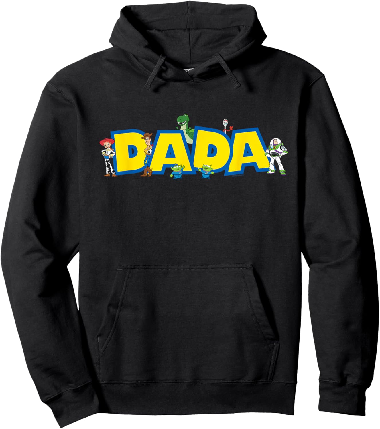 Disney & Pixar's Toy Story Dada Birthday Family Disney Trip Hoodie - Hoodie | Black