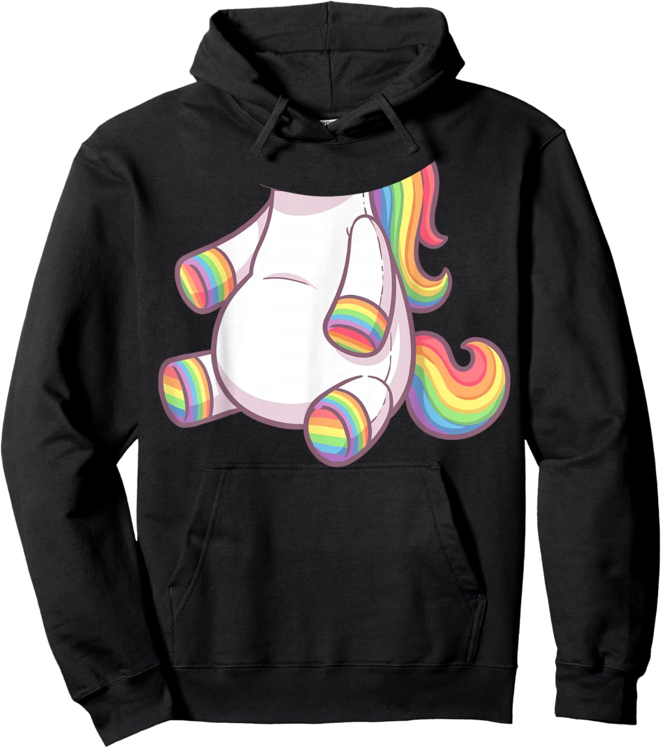 Tu so als wäre ich ein Einhorn Carnival Costume Hoodie - Hoodie | Black