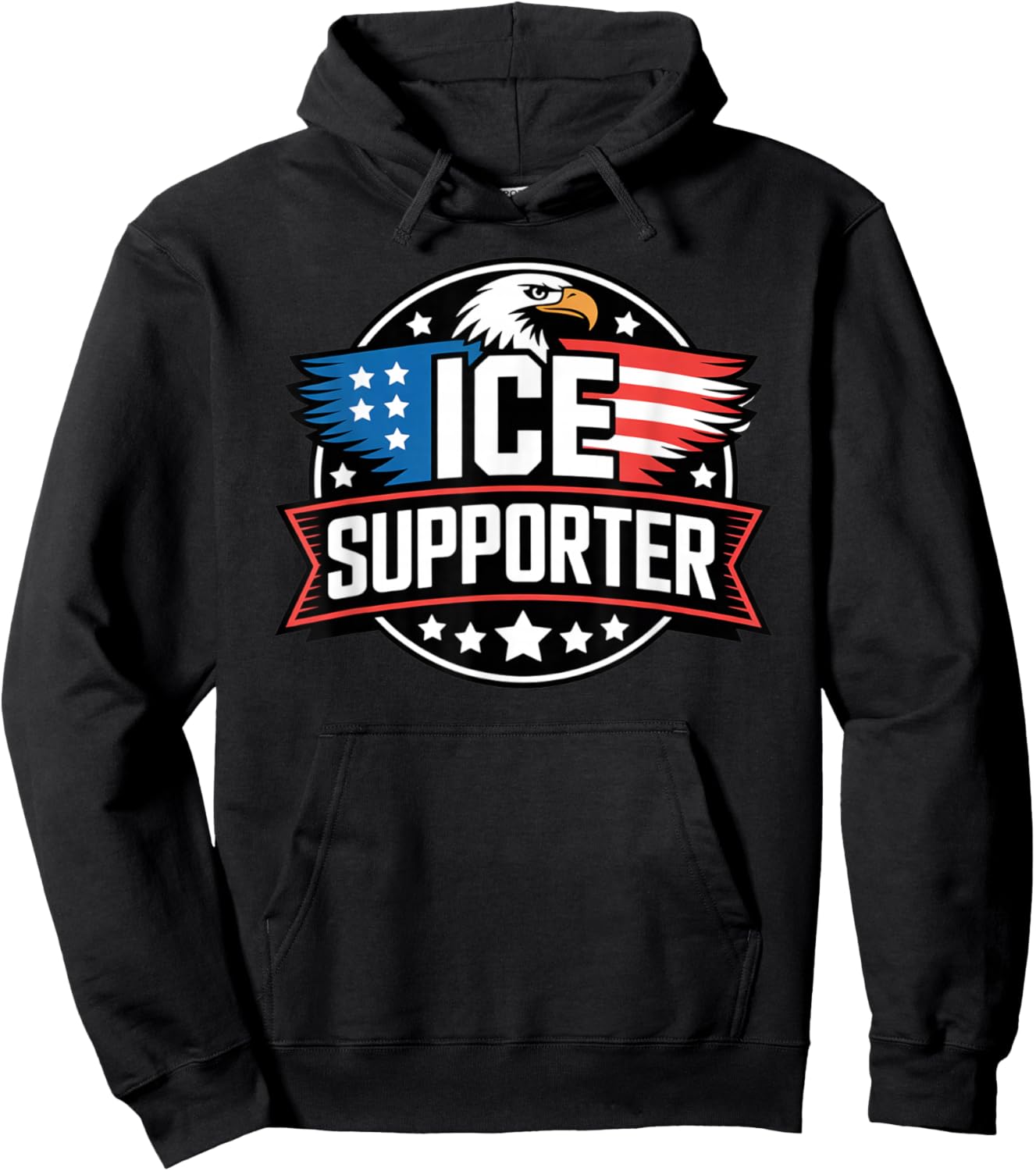 Ice Supporter Ice Hoodie - Hoodie | Black