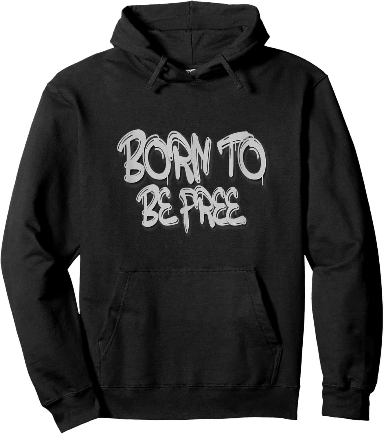 Urban Street Freedom Art Hoodie - Hoodie | Black