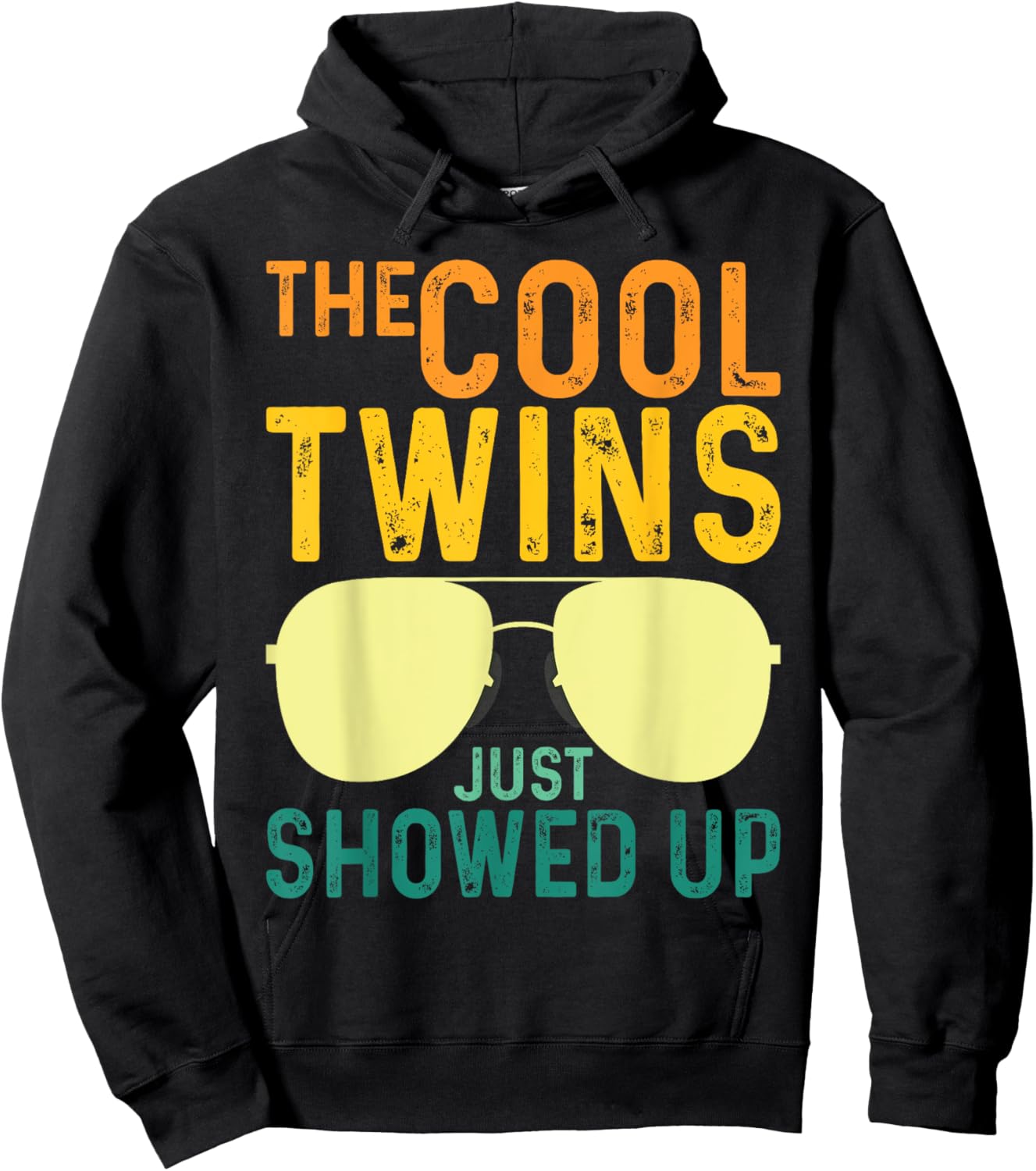 The Cool Twins Just Showed up Hoodie - Hoodie | Black