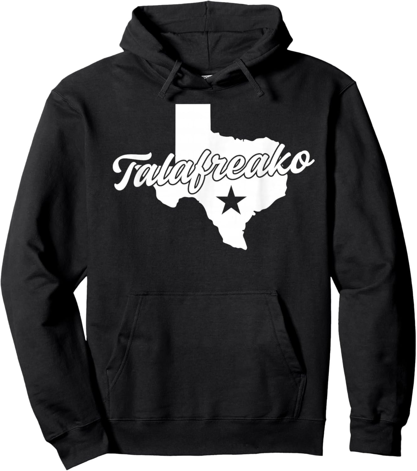 Talafreako Texas Map Talarico 2026 US Senate TX State USA Hoodie - Hoodie | Black