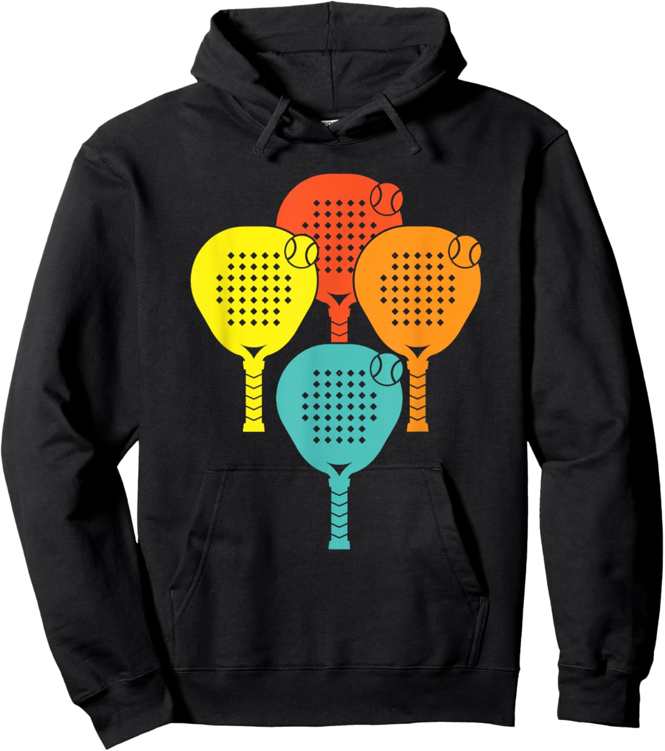 Platform Tennis Hoodie - Hoodie | Black